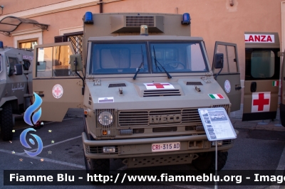Iveco VM90
Croce Rossa Italiana
Corpo Militare
Allestimento Mariani Fratelli
CRI 315 AD
Parole chiave: Iveco VM90 CRI315AD