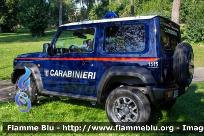 Suzuki Jimny IV serie
Carabinieri
Comando Carabinieri Unità per la tutela Forestale, Ambientale e Agroalimentare
Allestimento Focaccia
Decorazione Grafica Artlantis
CC DY 646
Parole chiave: Suzuki Jimny_IVserie CCDY646