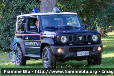 Suzuki Jimny IV serie
Carabinieri
Comando Carabinieri Unità per la tutela Forestale, Ambientale e Agroalimentare
Allestimento Focaccia
Decorazione Grafica Artlantis
CC DY 646
Parole chiave: Suzuki Jimny_IVserie CCDY646