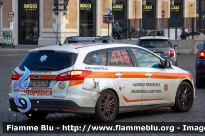Ford Focus Style Wagon IV serie
ARES 118 - Regione Lazio
Azienda Regionale Emergenza Sanitaria
allestita Bollanti
Parole chiave: Ford / Focus_Style_Wagon_IVserie