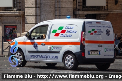 Renault Kangoo IV serie restyle
Croce Medica Italiana (RM)
Trasporto Sangue e Organi 
Allestimento Odone
Parole chiave: Renault Kangoo_IVserie_restyle