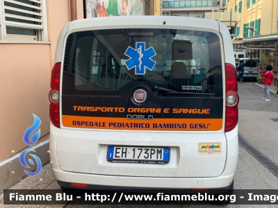 Fiat Doblò III serie
Ospedale Pediatrico Bambin Gesù - Roma
Trasporto Organi e Sangue 
Allestita Innova
Parole chiave: Fiat / Doblò_IIIserie