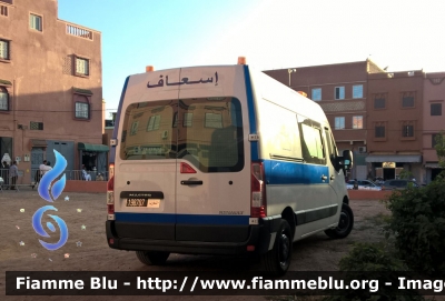 Renault Master IV serie restyle
 المملكة المغربية - ⵜⴰⴳⴻⵍⴷⵉⵜ ⵏ ⵍⵎⴻⵖⵔⵉⴱ - Regno del Marocco
Ministère de la Santé 
Parole chiave: Ambulanza Renault Master_IVserie_restyle