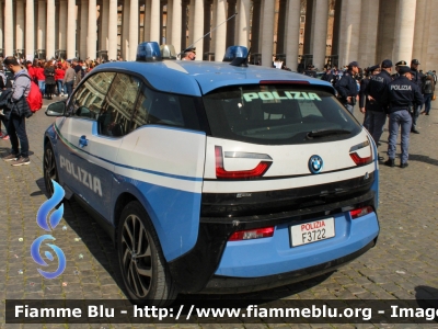 BMW i3
Polizia di Stato
Ispettorato di Pubblica Sicurezza presso il Vaticano
Allestimento Focaccia
Decorazione Grafica Artlantis
POLIZIA F3722
Parole chiave: BMW i3 POLIZIAF372