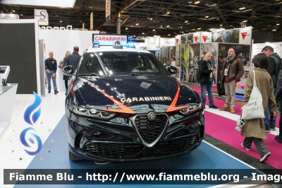 Alfa-Romeo Tonale
Carabinieri
Nucleo Operativo Radiomobile
Allestimento FCA
Esposto alla MILIPOL di Parigi 2023
Parole chiave: Alfa-Romeo Tonale