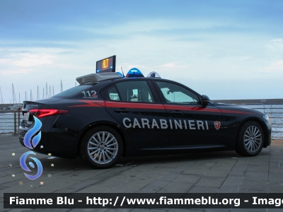 Alfa Romeo Nuova Giulia
Carabinieri
Nucleo Operativo Radiomobile
Allestimento FCA
CC EE 298
Parole chiave: Alfa-Romeo Nuova_Giulia CCEE298