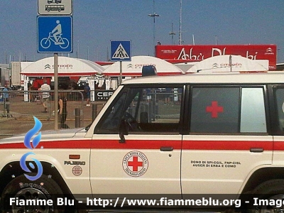 Mitsubischi Pajero Lwb I serie
Croce Rossa Italiana
Comitato Locale Asso - Triangolo Lariano (CO)
Ambulanza
CRI 14721
Parole chiave: Mitsubischi Pajero_Lwb_Iserie CRI14721