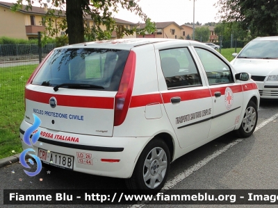 Fiat Punto III serie
Croce Rossa Italiana
Comitato di Codogno (LO)
Nucleo di Protezione Civile
CRI A118B
Parole chiave: Fiat Punto_IIIserie CRIA118B