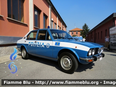 Alfa Romeo Alfetta II serie
Polizia di Stato
Polizia Stradale
Esemplare conservato presso il Museo Autocentro Milano Polizia di Stato
POLIZIA 53315
Parole chiave: Alfa-Romeo Alfetta_IIserie POLIZIA53315 70esimo_autocentro_milano