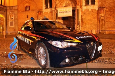 Alfa Romeo Nuova Giulia
Carabinieri
Nucleo Operativo Radiomobile
Allestimento FCA 
CC EE 323
Parole chiave: Alfa-Romeo Nuova_Giulia CCEE323