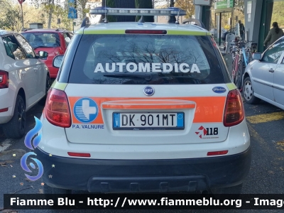 Fiat Sedici
Pubblica Assistenza Valnure (PC)
Automedica Allestimento Aricar
Parole chiave: Fiat Sedici Automedica