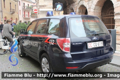 Subaru Forester V serie
Carabinieri
Sede di Verona
Allestimento Elevox
CC CQ 619
