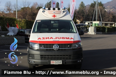 Volkswagen Transporter T6
Croce Rossa Italiana
Comitato Locale di Lipomo (Co)
Allestita Aricar
CO 12-07
CRI 243 AF
Parole chiave: Volkswagen Transporter_T6 Ambulanza CRI243AF