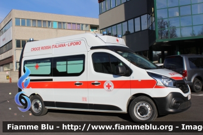 Renault Trafic IV serie
Croce Rossa Italiana
Comitato Locale di Lipomo (Co)
Allestita Ambitalia
CO 11-76
CRI 162 AF
Parole chiave: Renault Trafic_IVserie Ambulanza CRI162AF