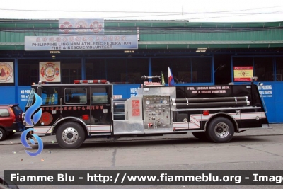??
Repúbliká ng Pilipinas - Republic of the Philippines - Filippine 
Philippine Ling Nam Athletic Association Fire And Rescue Volunteer Santa Cruz 

