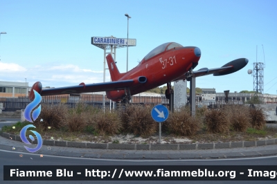 Aermacchi MB-326
Aeronautica Militare Italiana
41° Stormo ANTISOM
Monumento presso l'aeroporto di Catania Fontanarossa
MM 54245
Parole chiave: Aermacchi MB-326