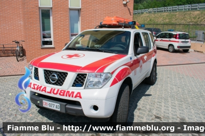 Nissan Pathfinder III serie
Croce Rossa Italiana 
Comitato Locale di Ronco Scrivia (GE)
Allestita AVS
GE 14-02
CRI 077 AD
Parole chiave: Nissan Pathfinder_IIIserie Ambulanza CRI077AD