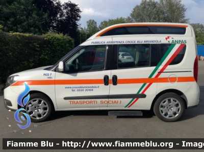 Fiat Doblò IV serie
Pubblica Assistenza Croce Blu Mirandola
Allestimento Vision
"PICO 7"
Parole chiave: Fiat Doblò_IVserie