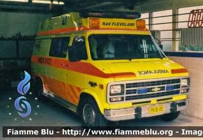 Chevrolet GMT 610
Nederland - Paesi Bassi
Regionale Ambulance Voorziening (RAV) Flevoland
