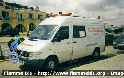 Mercedes-Benz Sprinter I serie
Κυπριακή Δημοκρατία - Republic of Cyprus - Cipro
Lito Private Hospital
Parole chiave: Ambulance Ambulanza