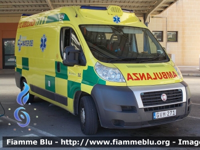 Fiat Ducato X250
Repubblika ta' Malta - Malta
Hospital Mater Dei
Allestito MAF
Parole chiave: Ambulance Ambulanza