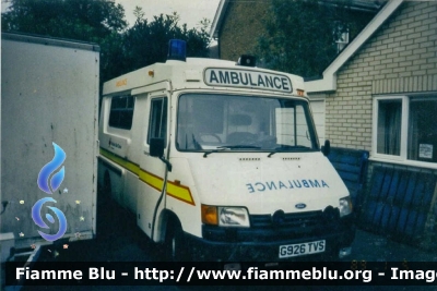 Ford Transit IV serie
Great Britain - Gran Bretagna
British Red Cross
