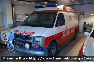 Chevrolet Express
Kongeriket Norge - Kongeriket Noreg - Norvegia
Ambulanse
Parole chiave: Ambulanza Ambulance