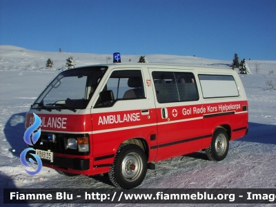 Toyota HiAce
Kongeriket Norge - Kongeriket Noreg - Norvegia
Norges Røde Kors
Parole chiave: Ambulanza Ambulance