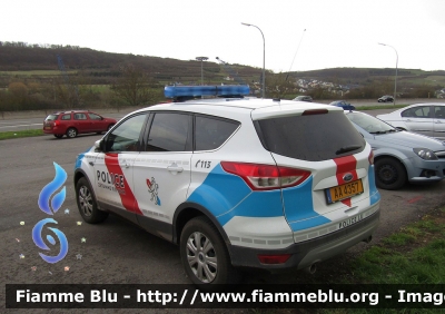 Ford Kuga
Grand-Duché de Luxembourg - Großherzogtum Luxemburg - Grousherzogdem Lëtzebuerg - Lussemburgo 
Police
