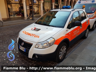 Fiat Sedici
118 Regione Emilia Romagna
Gestione Emergenza Cantieri Alta Velocità 
e Variante di Valico
Automedica allestita "Vision"
BO0763
Parole chiave: Fiat Sedici Automedica Viva_2018