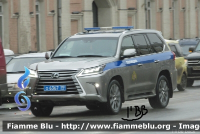 Lexus GX
Российская Федерация - Federazione Russa
полиция - Polizia 
