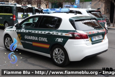 Peugeot 308
España - Spagna
Guardia Civil
Fiscal y Fronteras
