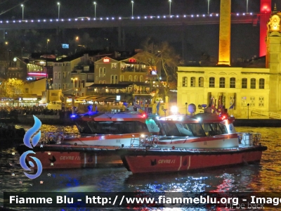 Imbarcazione
Türkiye Cumhuriyeti - Turchia
İstanbul Büyükşehir Zabita - Polizia locale Area Metropolitana Istambul
