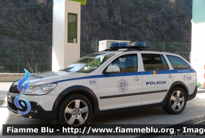 Skoda Octavia Scout Wagon IV serie
Principat d'Andorra - Principato di Andorra
Policia
