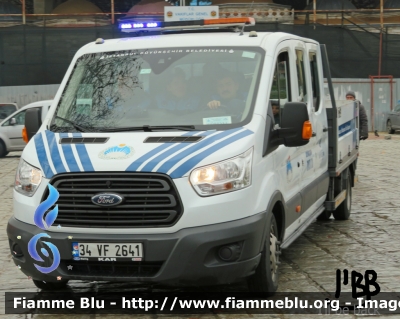 Ford Transit VIII serie
Türkiye Cumhuriyeti - Turchia
İstanbul Büyükşehir Zabita - Polizia locale Area Metropolitana Istambul
