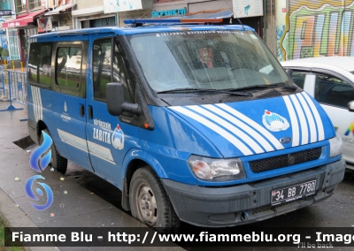 Ford Transit VI serie
Türkiye Cumhuriyeti - Turchia
İstanbul Büyükşehir Zabita - Polizia locale Area Metropolitana Istambul
