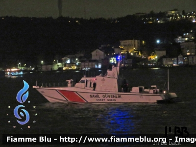 Imbarcazione
Türkiye Cumhuriyeti - Turchia
Sahil Güvenlik - Coast Guard - Guardia Costiera

