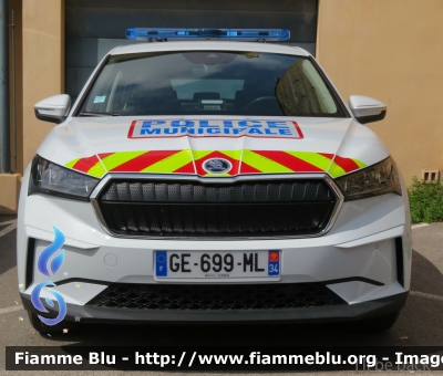 Skoda Enyaq iV
France - Francia
Police Municipale Marseillan
