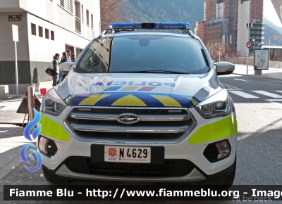 Ford Kuga
Principat d'Andorra - Principato di Andorra
Policia
