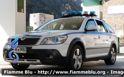Skoda Octavia Scout Wagon IV serie
Principat d'Andorra - Principato di Andorra
Policia
