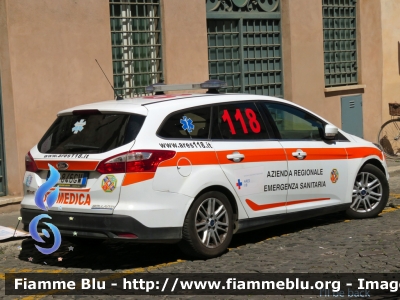 Ford Focus StyleWagon IV serie
ARES 118 - Regione Lazio
Azienda Regionale Emergenza Sanitaria
allestita Bollanti

