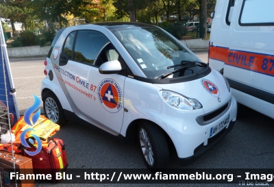 Smart Fortwo II serie
France - Francia
Association Departementale Protection Civile Haute Vienne 87 
Parole chiave: Smart Fortwo_IIserie