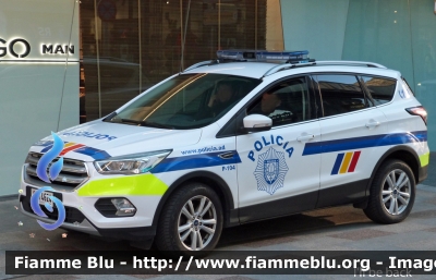 Ford Kuga
Principat d'Andorra - Principato di Andorra
Policia
