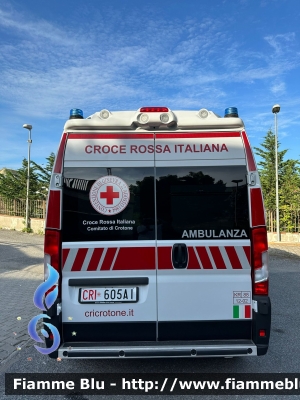 Fiat Ducato X290
Croce Rossa Italiana
Comitato di Crotone
Ambulanza Allestimento Aricar
CRI 605 AI
Parole chiave: Fiat Ducato_X290 CRI605AI