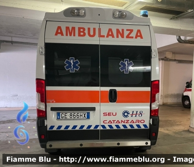Fiat Ducato X290
S.E.U. 118 Catanzaro
Azienda Sanitaria Provinciale
Postazione di emergenza territoriale di Lamezia Terme
Allestimento MAF
Parole chiave: Fiat Ducato_X290