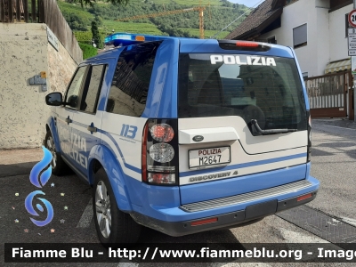 Land Rover Discovery 4
Polizia di Stato
Questura di Bolzano
Unità Operativa Pronto Intervento
POLIZIA M2647
Parole chiave: Land_Rover discovery_4 POLIZIAM2647