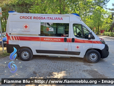 Fiat Ducato X290 
Croce Rossa Italiana 
Comitato di Cesena (FC)
Ambulanza 
Postazione estiva di Cervia (RA)
FC 47 10-44
CRI 602 AI
Parole chiave: Fiat Ducato_X290 CRI602AI