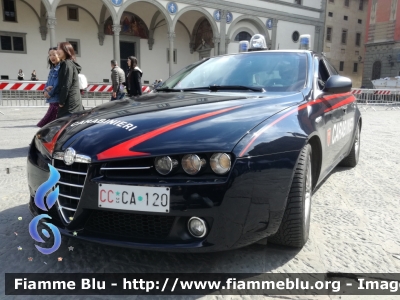 Alfa Romeo 159
Carabinieri
Nucleo Operativo Radiomobile
CC CA 120
Parole chiave: Alfa_Romeo 159 CCCA120