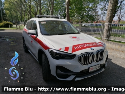 BMW X1 sDrive 18d
Croce Rossa Italiana
Comitato di Guastalla (RE)
Automedica
Allestimento Ambitalia
RE 42 11-47
CRI 202 AH
Parole chiave: BMW X1 CRI202AH