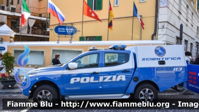Fiat Fullback
Polizia di Stato
Polizia Scientifica
Allestimento NCT
POLIZIA M3695

